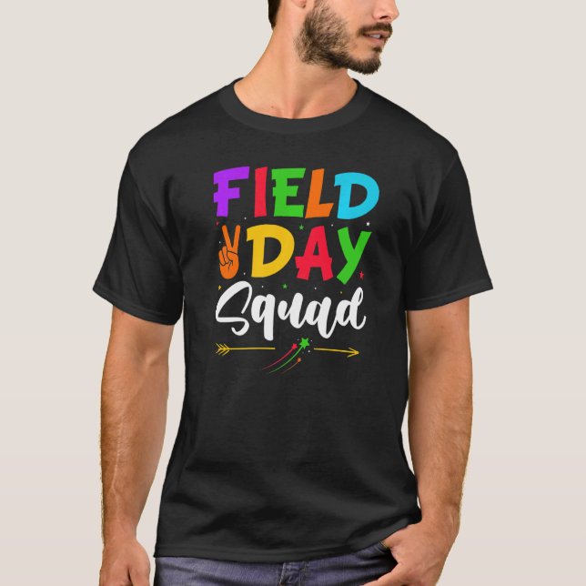 Let's Do This Field Day Thing Teacher Student Scho T-Shirt (Front)