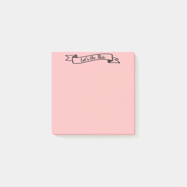 Let's Do This Post It Notes for Teachers-Office (Front)