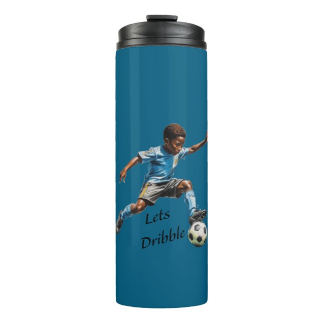 Let's Dribble Thermal Tumbler (Front)
