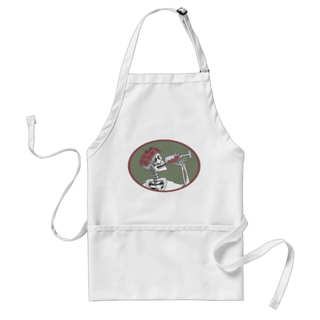 lets drink standard apron (Front)