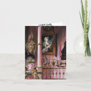 Lets Eat Cake Marie Antoinette PAPER/SIZE OPTIONS- Card