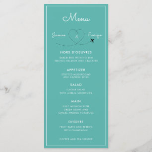 Let's Eat! Desert Cactus Bloom 5 Course Wedding Menu