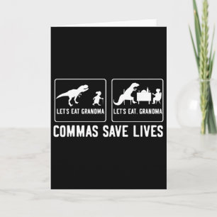 Let's Eat Grandma Let's Eat, Grandma Commas Save L Card