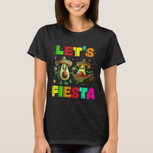 Lets Fiesta 5 Cinco De Mayo For Women Men Boys Gir T-Shirt