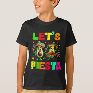 Lets Fiesta 5 Cinco De Mayo For Women Men Boys Gir T-Shirt
