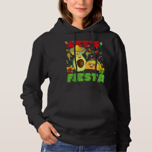 Let's Fiesta Avocado And Tacos Cinco De Mayo Mexic Hoodie