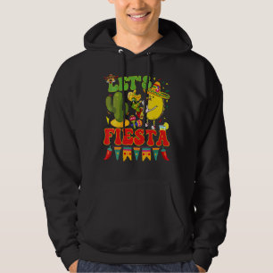 Let's Fiesta Avocado And Tacos Cinco De Mayo Mexic Hoodie
