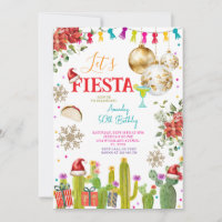 Let's Fiesta Christmas Mexican 50th Birthday Party