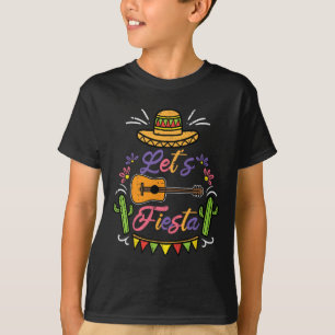 Let's Fiesta Cinco De Mayo Mexican Party Men Women T-Shirt