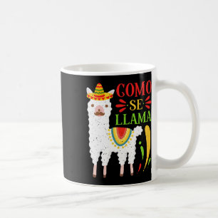 Let's Fiesta Como Te Llamas Cinco De Mayo Como Se Coffee Mug