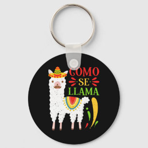 Let's Fiesta Como Te Llamas Cinco De Mayo Como Se  Key Ring