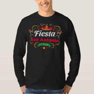 Let's Fiesta Drinking Party San Antonio Cinco De M T-Shirt