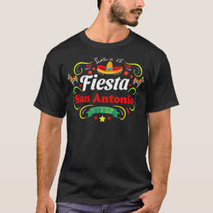 Let's Fiesta Drinking Party San Antonio Cinco De T-Shirt