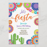 Let's Fiesta invitation Mexican Birthday 30 Woman<br><div class="desc">♥ A perfect way to invite your guests to your birthday party! Let's Fiesta theme.</div>