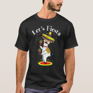 Let's Fiesta Llama Cinco De Mayo For Men Women 1 T-Shirt