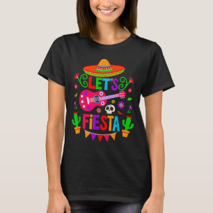 Lets Fiesta Mexican Party 5 Cinco De Mayo Women T-Shirt