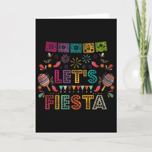Lets Fiesta Mexico  Card