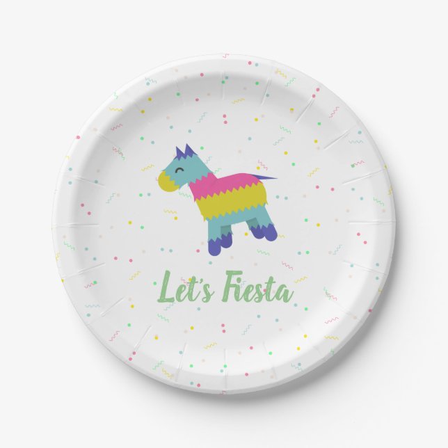 Let's Fiesta Plates (Front)