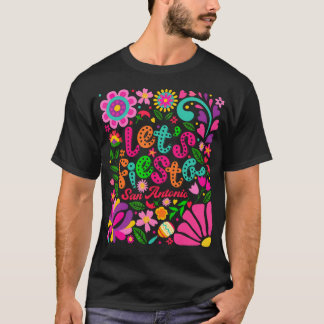 Let's Fiesta San Antonio Cinco De Mayo T-Shirt