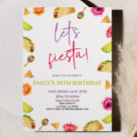 Let's Fiesta! Taco Birthday Party