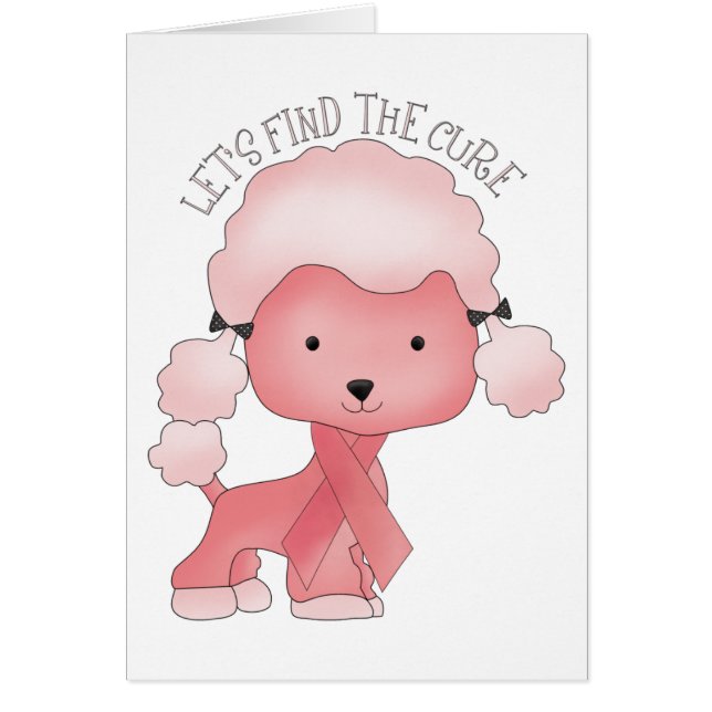 Let's Find The Cure Poodle (Front)