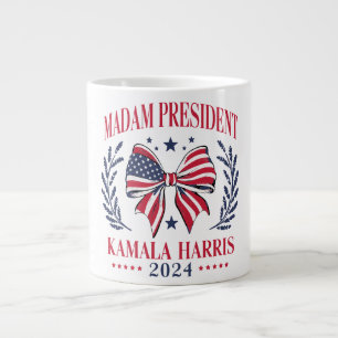 Let's finish the job Kamala Harris 2024 Vote USA Large Coffee Mug