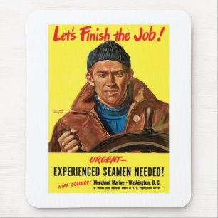 Let's Finish The Job! Mouse Mat