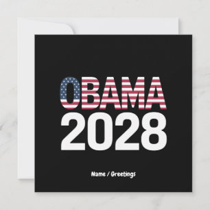 Lets Fix This, Obama for President 2028 Invitation