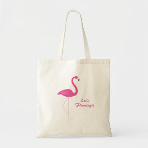 Let's Flamingle Budget Tote
