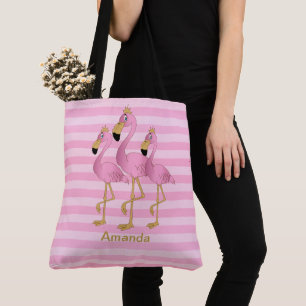 Let's Flamingo Tote Bag