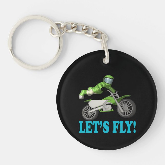 Lets Fly 2 Key Ring (Front)