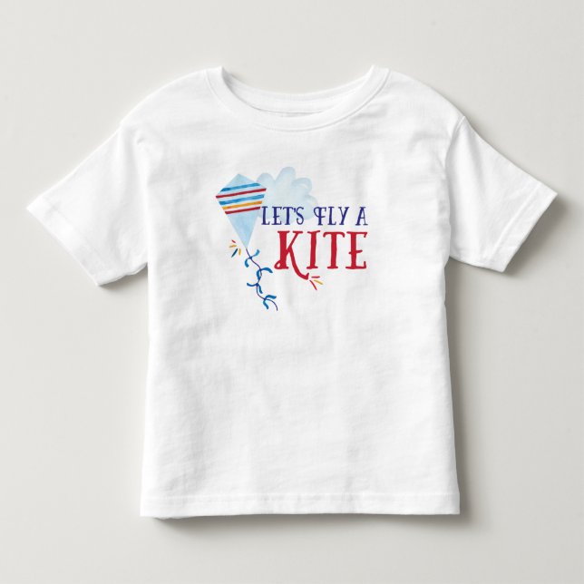 Let's Fly a Kite Kids Shirt (Front)