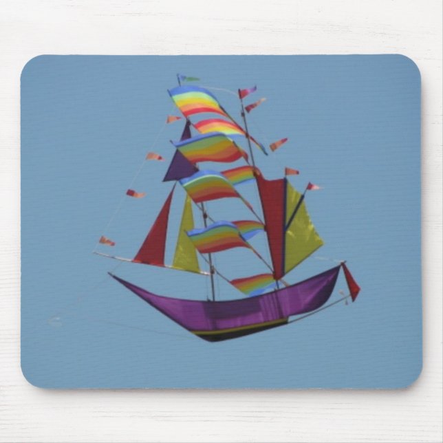 Let's fly a kite mouse mat (Front)