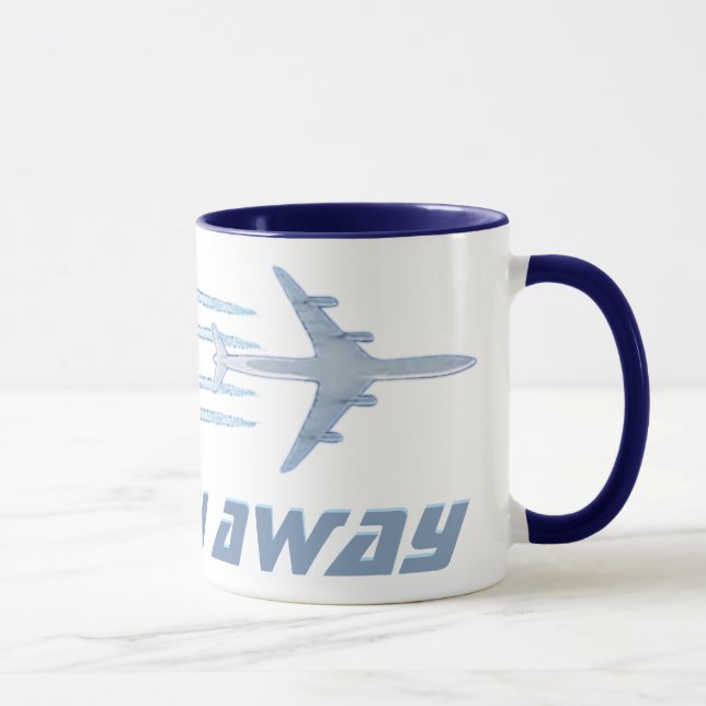 Let's Fly Away Mug (Right)
