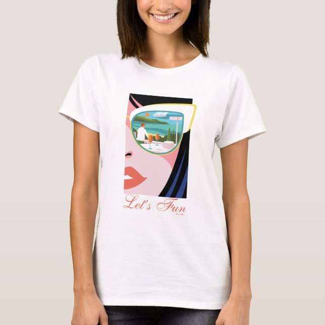 Let's Fun - The White Lotus T-Shirt (Front)