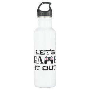 Let's game it out 710 ml water bottle