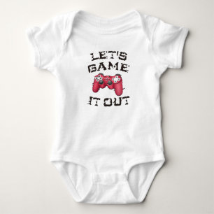 Let's game it out baby bodysuit