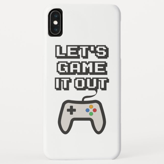 Let's game it out Case-Mate iPhone case (Back)