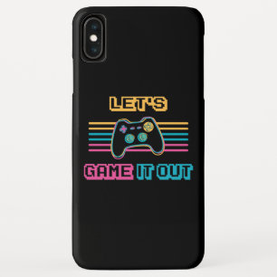 Let's game it out - Retro style iPhone XS Max Case