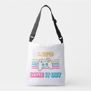Let's game it out - Retro style Crossbody Bag