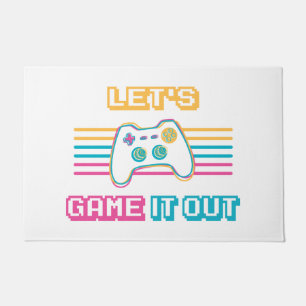 Let's game it out - Retro style Doormat