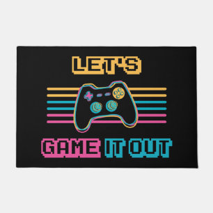 Let's game it out - Retro style Doormat