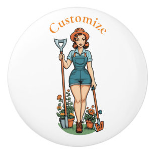 Let's Garden Thunder_Cove Ceramic Knob