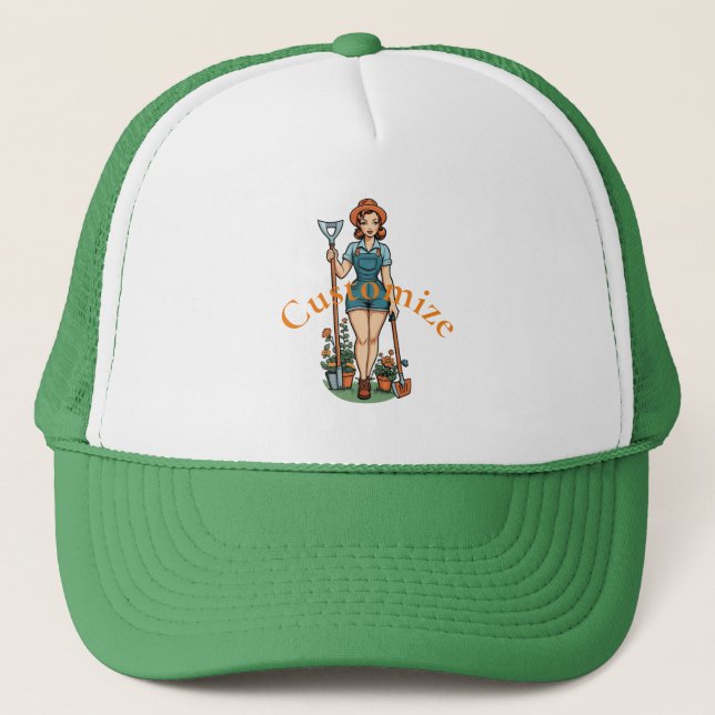Let's Garden Thunder_Cove  Trucker Hat (Front)