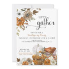 Let's Gather, Thanksgiving Dinner, Holiday Invite