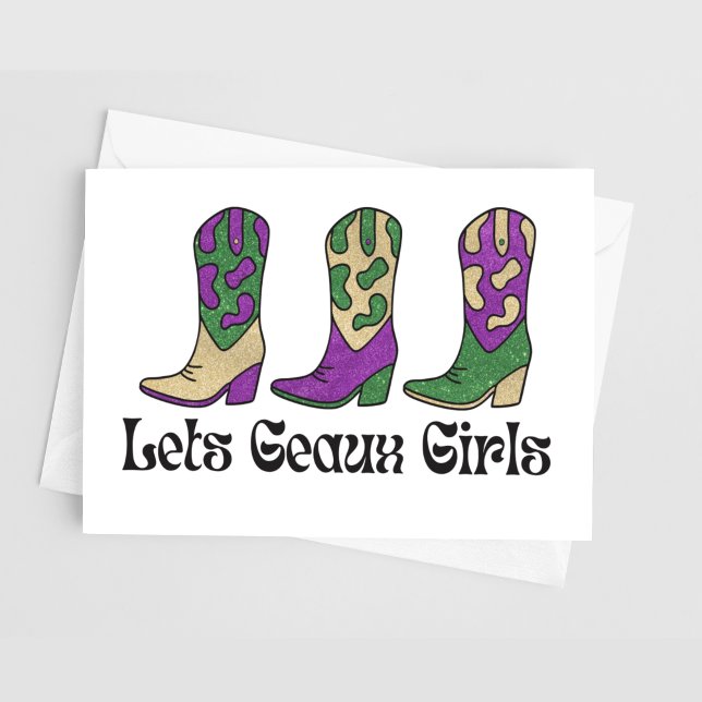 Lets Geaux Girls New Orleans Bachelorette  Invitation (Creator Uploaded)