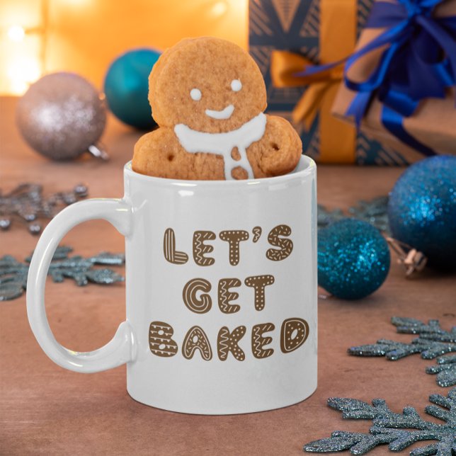 Let's Get Baked Gingerbread Cookies Coffee Mug (Creator Uploaded)