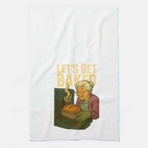Let's Get Baked Kitchen Towel