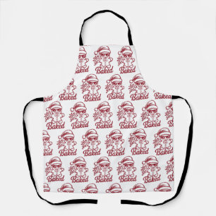 Let's Get Baked Snarky Christmas Sarcastic Funny Apron