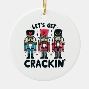 Lets Get Crackin Ceramic Tree Decoration